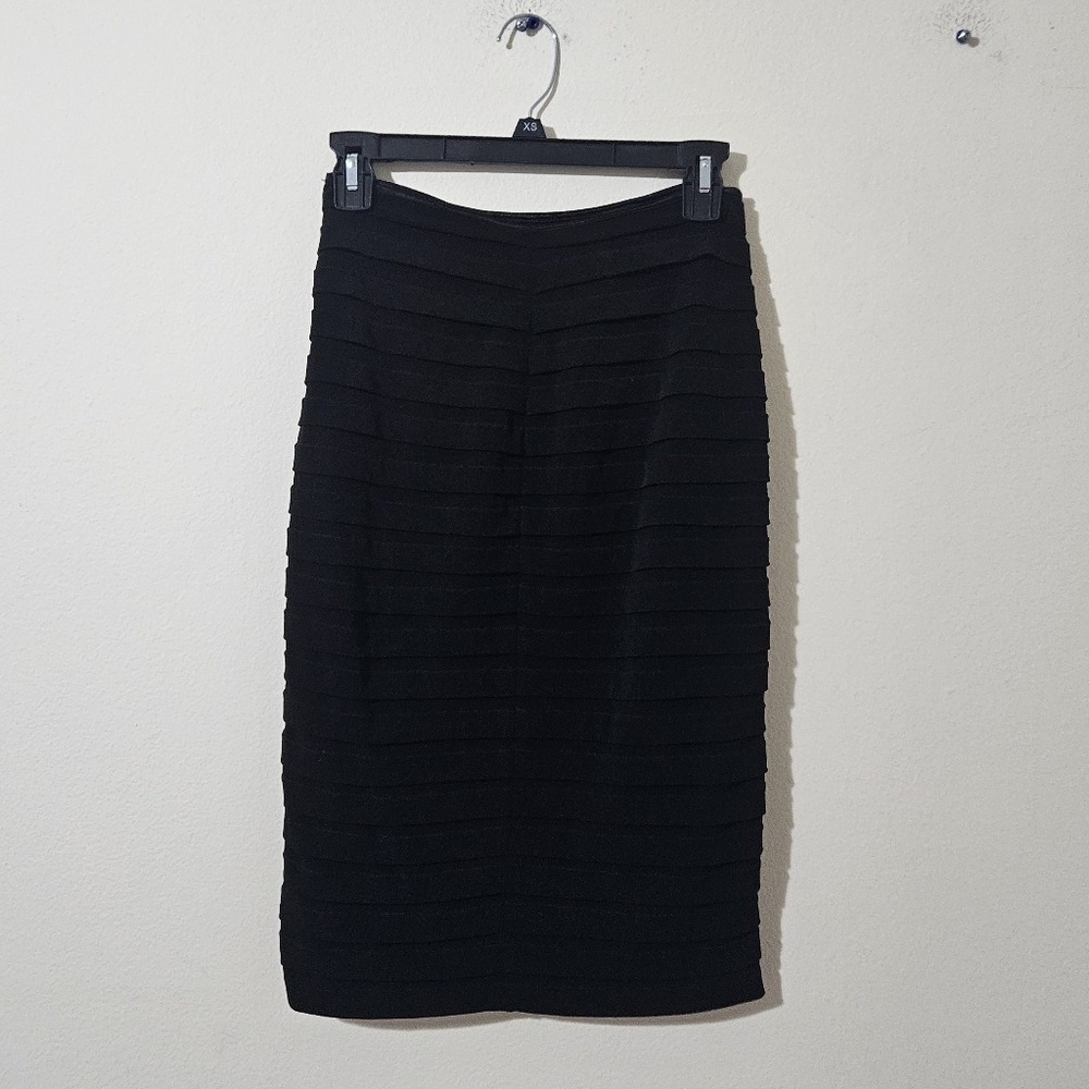 Tadashi Ruffled Pencil Skirt